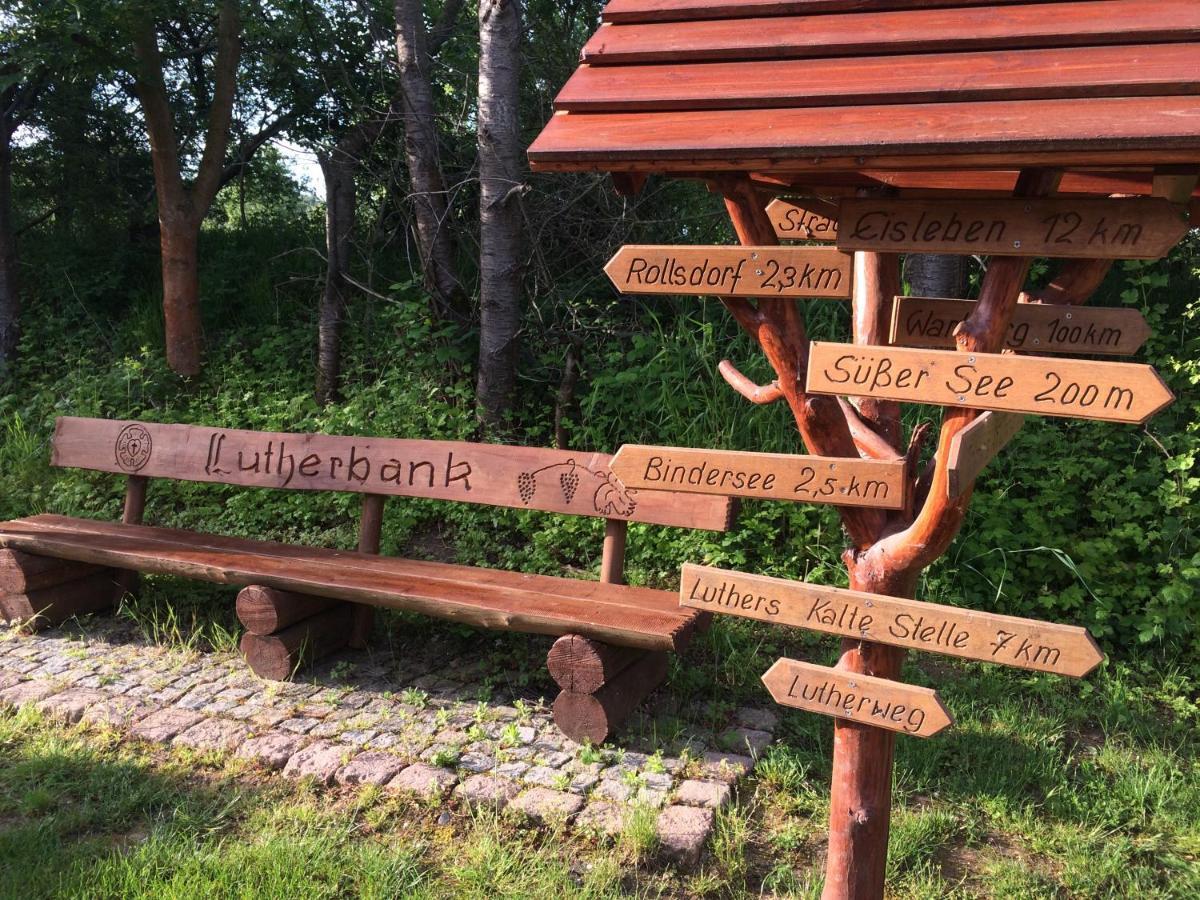 Ferienhaus Am Lutherweg Seeburg  Esterno foto